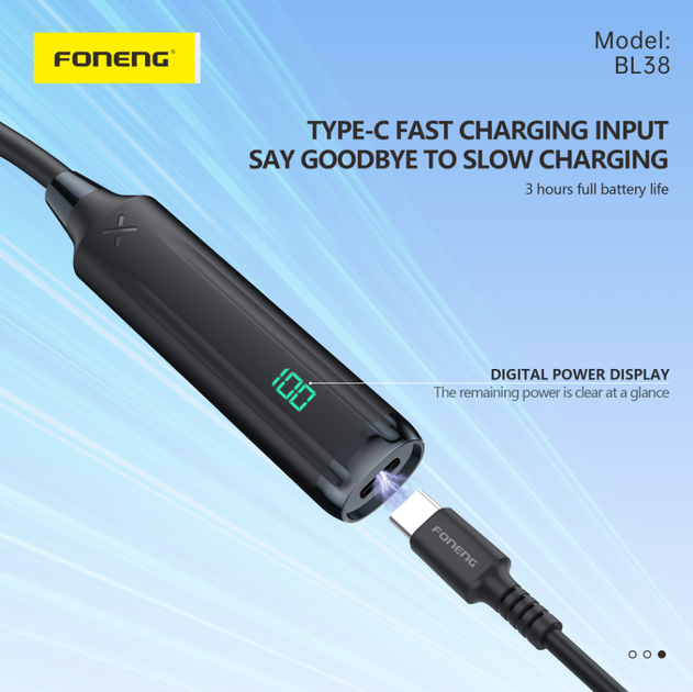 Наушники Foneng Neckband Sport BL38 - изображение 4