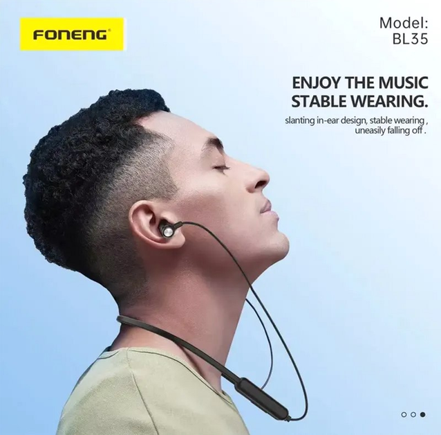 Наушники Foneng Neckband Sport BL35 - изображение 9
