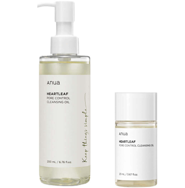 Гідрофільна олія для глибокого очищення пор Anua Heartleaf Pore Control Cleansing Oil тревел 20ml - Фото 4 Гідрофільна олія для глибокого очищення пор Anua Heartleaf Pore Control Cleansing Oil тревел 20ml - зображення 4