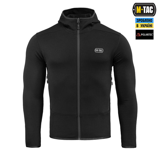 Кофта M-Tac Shadow Fleece Polartec Black M - зображення 2