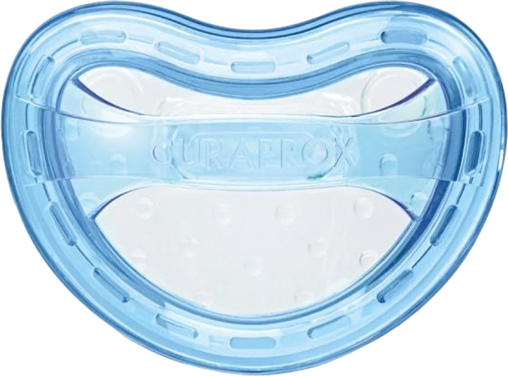 Smoczek Curaprox Baby Solo z pojemnikiem Niebieski (7612412427172) - obraz 3