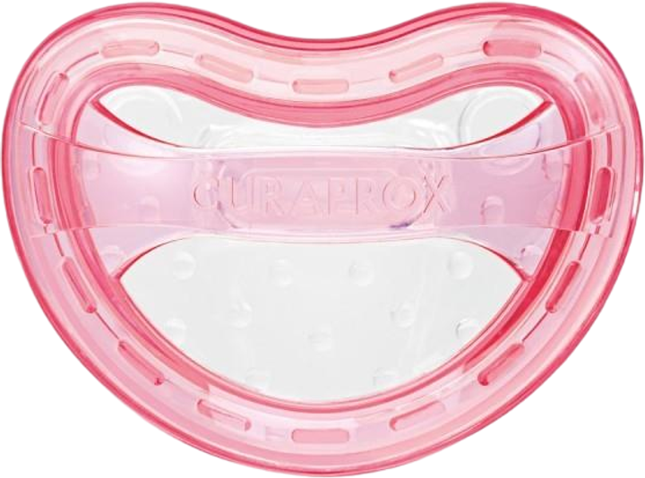Smoczek Curaprox Baby Solo z pojemnikiem Różowy (7612412427219) - obraz 3