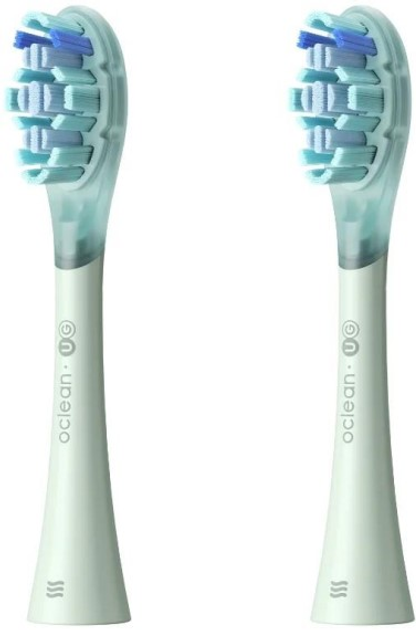 Насадка для електричної зубної щітки Oclean Ultra Gum Care 2шт Green - зображення 2