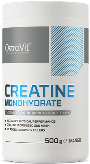 Креатин OstroVit Creatine Monohydrate 500 г Манго (5902232617634) - зображення 1