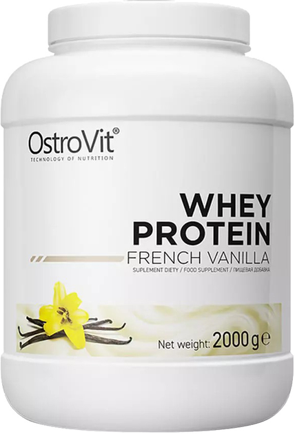 Protein OstroVit Whey Protein 2000 g Francuska wanilia (5902232613438) - obraz 1