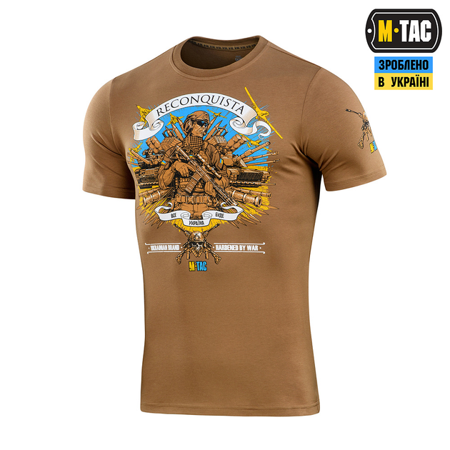 Футболка M-Tac Reconquista Coyote Brown XL - зображення 1