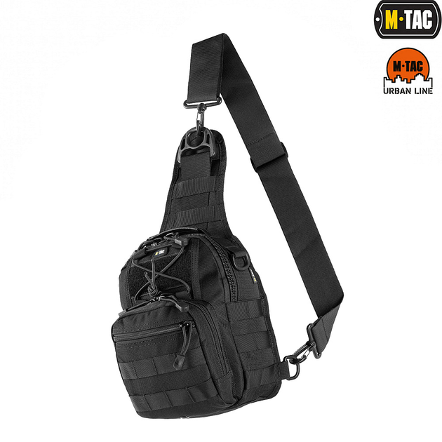 Сумка M-Tac Urban Line City Patrol Carabiner Bag Black - изображение 1