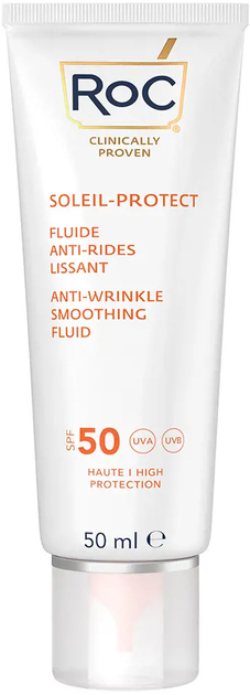 Крем для обличчя RoC Soleil Protect Smoothing Fluid SPF 50 Зволожувальний 50 мл (1210000800077) - зображення 2