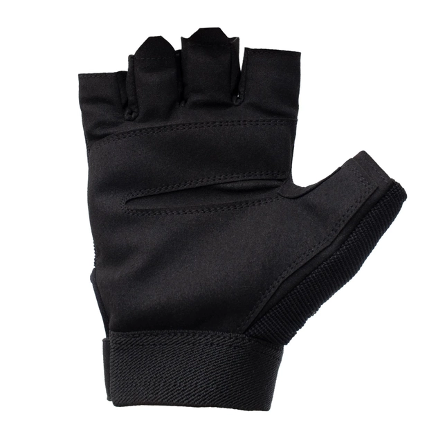 Рукавиці тактичні розмір L MIL-TEC Army Fingerless Gloves Чорні (12538502-XL) - изображение 1