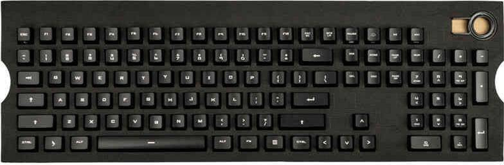 Zestaw keycapów Das Keyboard Clear Black Laser Spy Agency - US (DKPCX5XUCLSPYUSX) - obraz 1