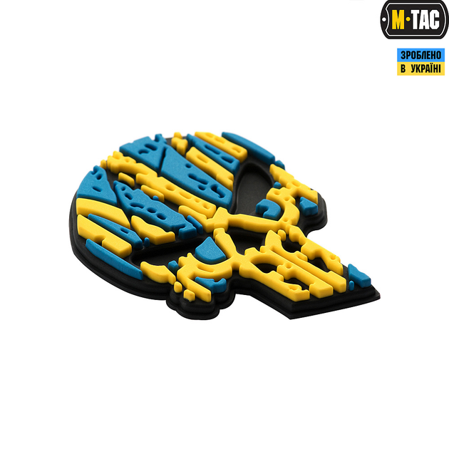 Нашивка Ukrainian PVC Punisher M-Tac 3D - зображення 2