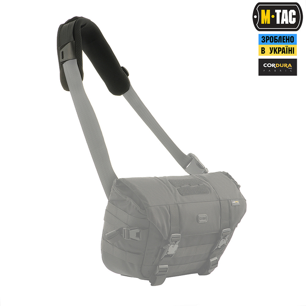 Плечовий на мм лямку демпфер M-Tac Elite Black 50 - зображення 1