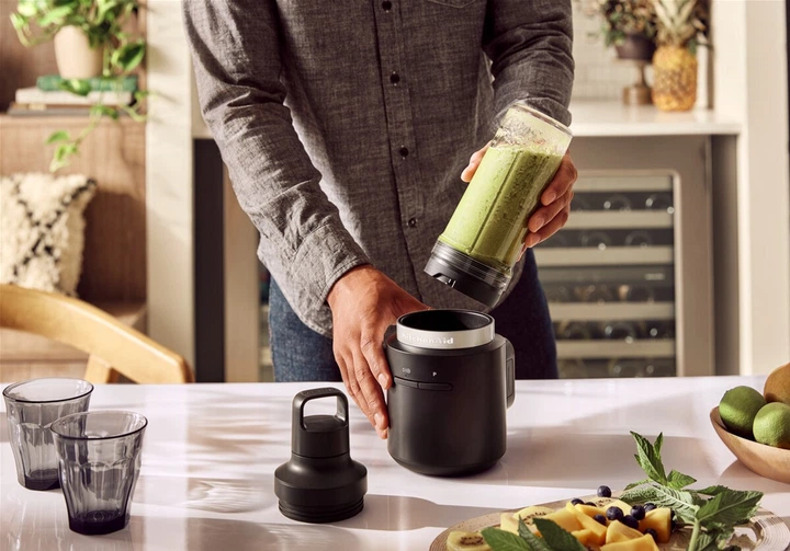 Блендер портативний KitchenAid Go 5KSBR200BM Акумуляторний 12V (без акумулятора) - зображення 13