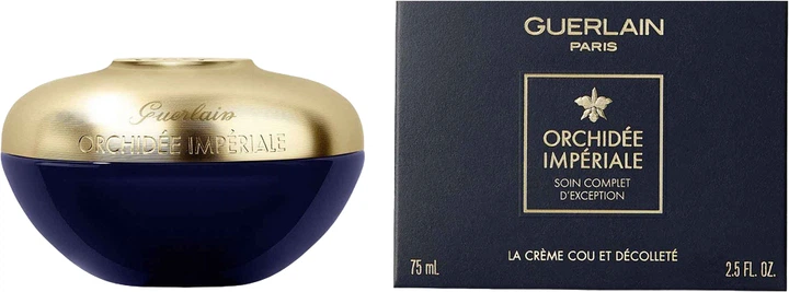 GUERLAIN ORCHIDÉE IMPÉRIALE クリーム 75ml Крем для шиї та декольте Guerlain Orchid Imperial 75 мл