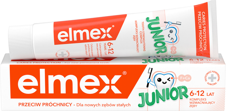 Зубна паста Elmex Junior Дитяча від 6 до 12 років 75 мл (4007965560606) - зображення 1