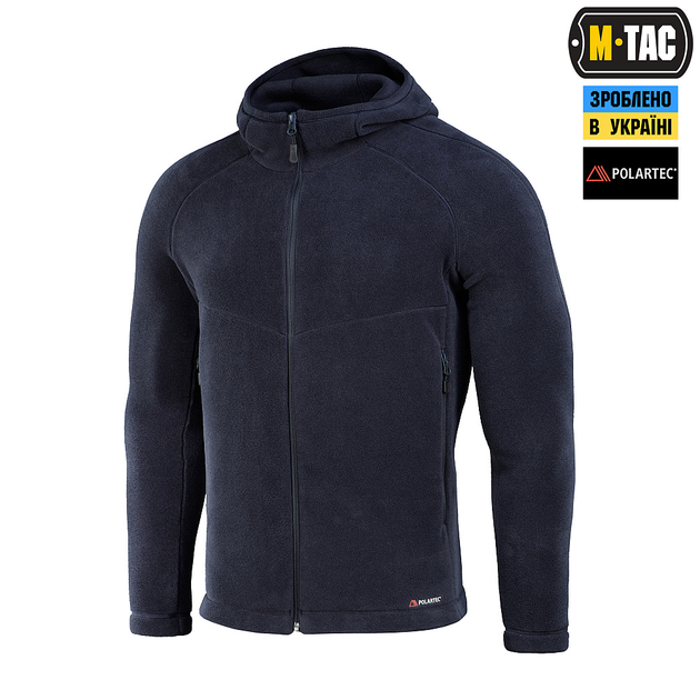 Кофта M-Tac Sprint Fleece Polartec Dark Navy Blue L - изображение 1