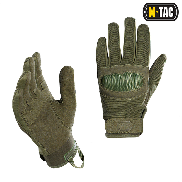 Рукавички M-Tac Assault Tactical Mk.3 Olive 2XL - зображення 1