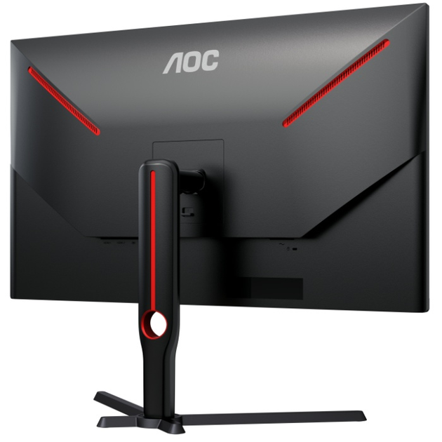 Монитор TFT 31.5" AOC 4K UHD IPS 144Гц 1мс HDMIx2 DPx2 Black-Red (U32G3X/BK) - изображение 4