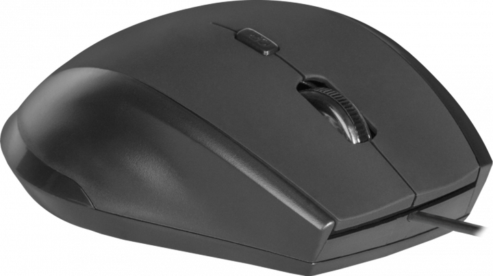 Проводная мышка Defender Accura MM-362 6кн 1600 dpi USB Black (52362) - изображение 3