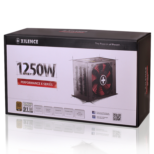 Блок питания для ПК 1250W Xilence XP1250MR9 Performance X 80+ Gold 140мм Modular ATX - изображение 2