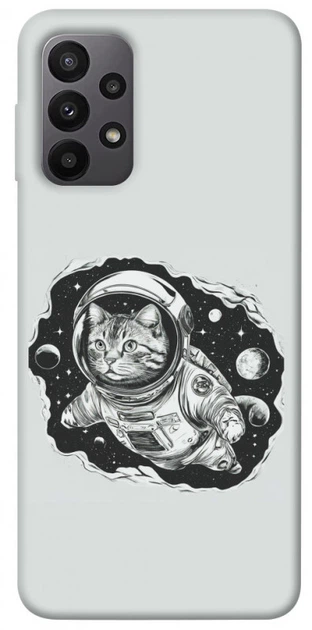 TPU чохол Demsky Кіт космонавт для Samsung Galaxy A23 4G - Фото 1 TPU чохол Demsky Кіт космонавт для Samsung Galaxy A23 4G - зображення 1