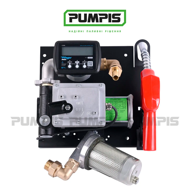 Мобільна заправна станція для бензину PUMPIS MINI EX 220-50, з лічильником, 220 В, 50 л/хв - Фото 2 Мобільна заправна станція для бензину PUMPIS MINI EX 220-50, з лічильником, 220 В, 50 л/хв - зображення 2
