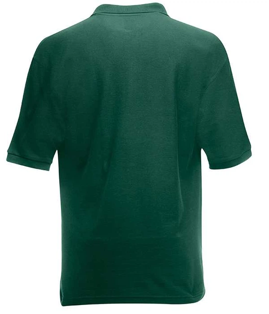 Футболка поло чоловіча Fruit of the Loom Premium polo 3XL Темно-зелений (0632180TM3XL) - зображення 2