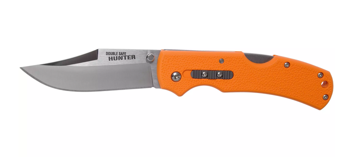 Нож складной Cold Steel Double Safe Hunter, Orange (CST CS-23JB) - Фото 3 Нож складной Cold Steel Double Safe Hunter, Orange (CST CS-23JB) - изображение 3