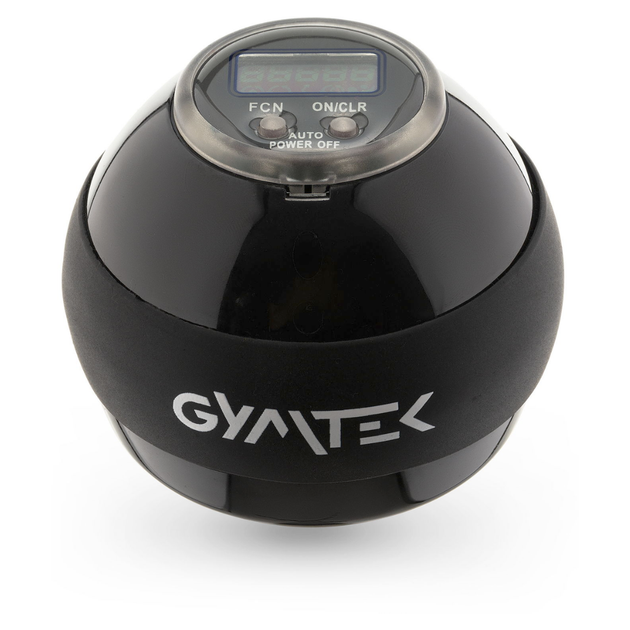 Гироскопический тренажер Gymtek Power Ball черный кистевой для рук - изображение 3