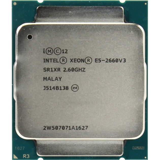 Процесор Intel Xeon E5-2660 v3 LGA2011-3 2.60GHz (10 ядер/20 потоків) Б ...