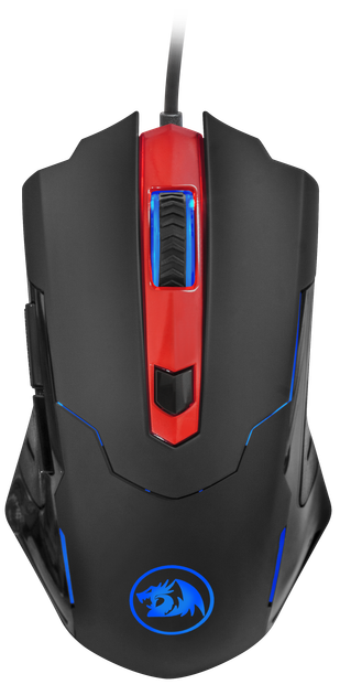 Дротова ігрова мишка Redragon Pegasus 7 кн 7200dpi Black (74806) - зображення 2