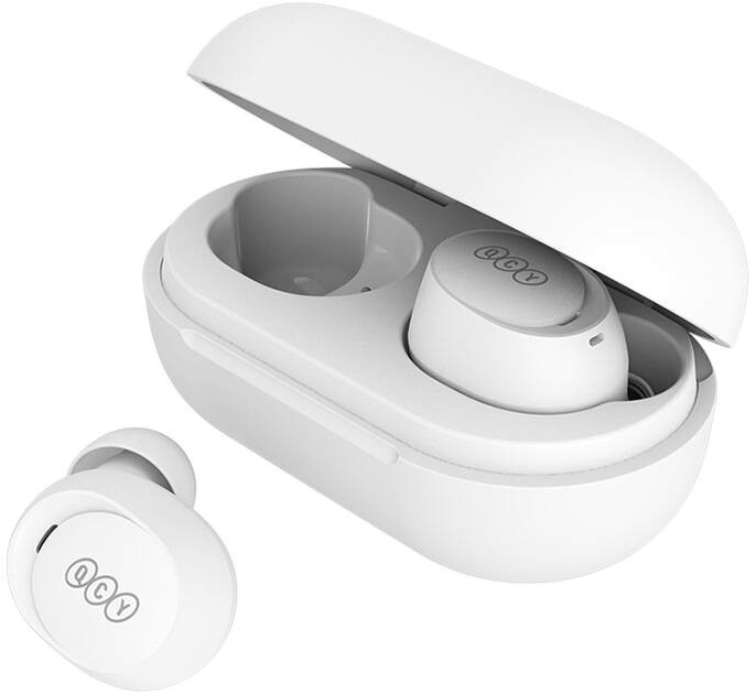 Słuchawki QCY TWS T27 White (6957141408162) - obraz 4