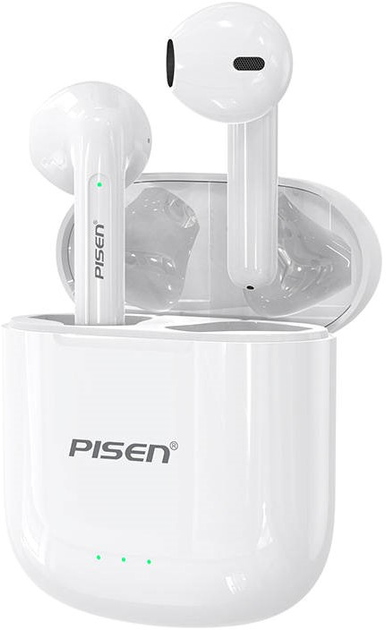 Słuchawki Pisen TWS LS03JL White (6902957101509) - obraz 3