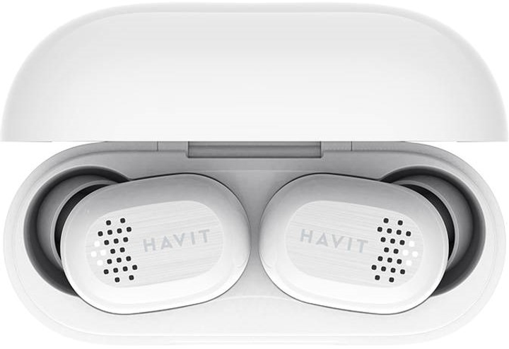 Słuchawki Havit TWS TW925 White (6939119031909) - obraz 3