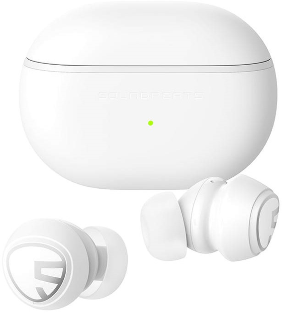 Słuchawki Soundpeats TWS mini pro White (6941213607201) - obraz 2