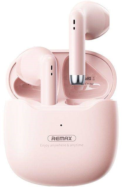 Słuchawki Remax Marshmallow Stereo TWS-19 Pink (6954851200314) - obraz 1