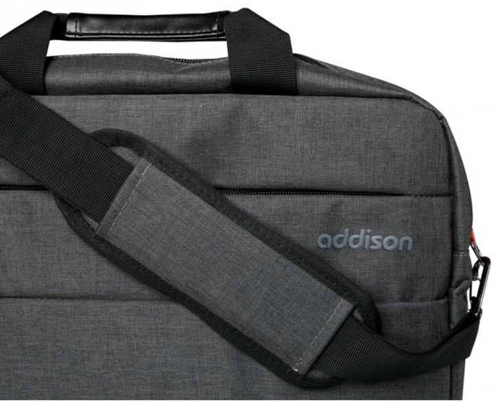 Torba na laptopa Addison 15.6” Middlebury Grey (4897037307013) - obraz 3