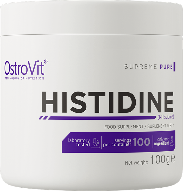 Suplement diety OstroVit Histydyna 100 g (5902232619737) - obraz 1