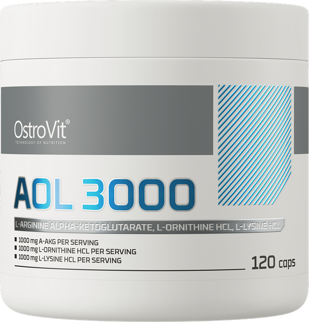 Aminokwas OstroVit AOL 120 kapsułek (5903246225518) - obraz 1