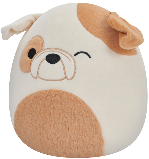 Maskotka Squishmallows Little Plush Brock - Winking Bulldog W/Fuzzy Belly 19 cm (0196566213302) - obraz 2