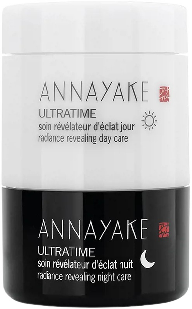 Набір для догляду за обличчям Annayake Ultratime Radiance Revealing Day and Night Care Денний крем 50 мл + Нічний крем 50 мл (3552571260910) - зображення 1