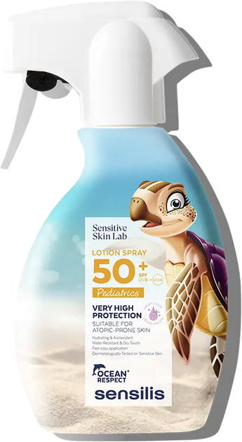 Spray-lotion przeciwsłoneczny dla dzieci Sensilis Pediatrics SPF 50+ 200 ml (8428749990505) - obraz 1