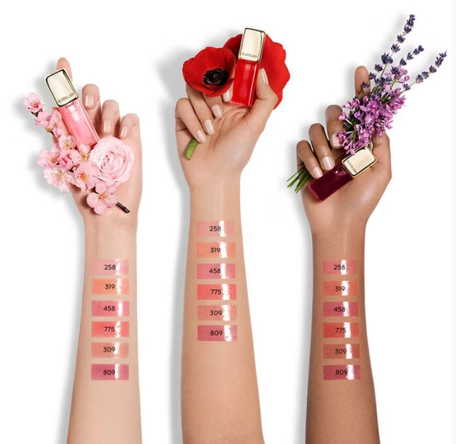 Olejek do ust Guerlain Bee Glow Oil Lip 319 Peach 9.5 ml (3346470441132) - obraz 5