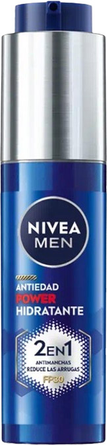 Крем для обличчя Nivea Men Power Anti-age зволожуючий SPF 30 50 мл (4006000025568) - зображення 2