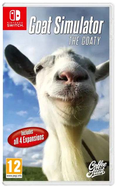 Gra Nintendo Switch Goat Simulator: The Goaty (Kartridż) (4020628740955) - obraz 1