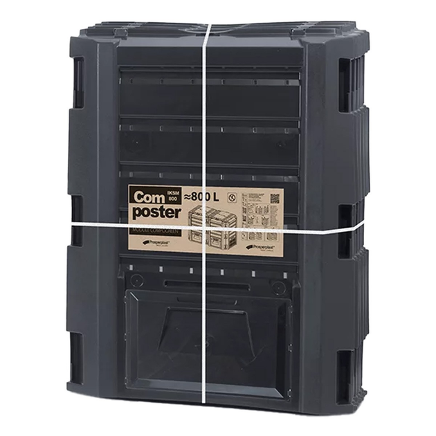Компостер на два модуля Prosperplast IKLM800C-S411 800 л 135x71.9x82.6 см садовый модульный контейнер для компоста - изображение 5