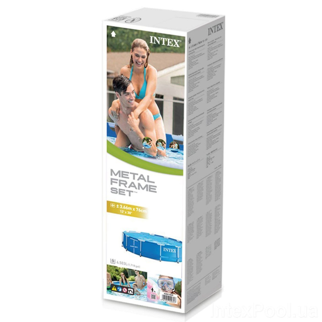 Каркасный бассейн Intex 366х76 см 28210 - изображение 3