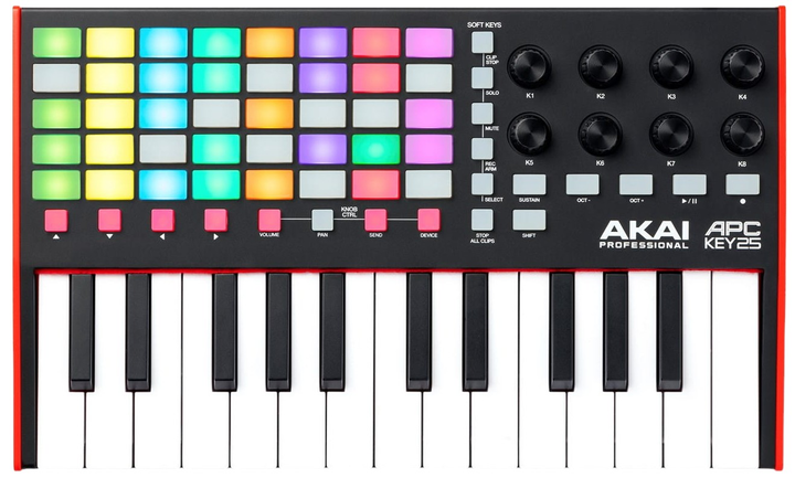 Klawiatura MIDI Akai APC Key 25 MK2 (IKLAKIMID0038) - obraz 1