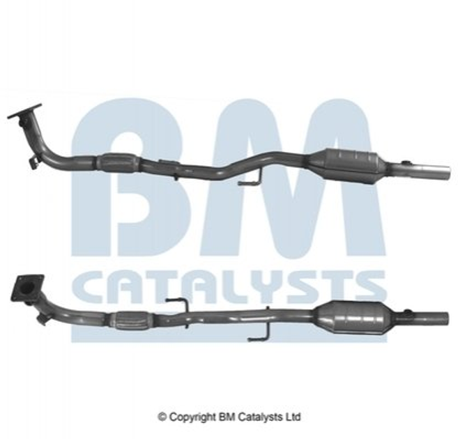 Каталізатор BM CATALYSTS BM92078H Volkswagen Polo; Skoda Fabia; Seat Ibiza, Cordoba 6Q0254501BX, 6Q0254501HX, 6Q0254501MX - зображення 2