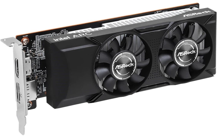 Відеокарта ASRock PCI-Ex Intel Arc A310 Low Profile 4GB GDDR6 (64bit) (2000/15500) (HDMI, DisplayPort) (A310 LP 4G) - зображення 3